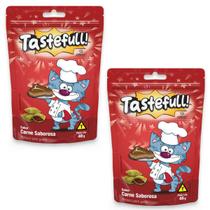 Hana Tastefull Para Gatos Carne Saborosa 40g Kit 2 Un Hana Tastefull Para Gatos Carne Saborosa 40g Kit 2 Un