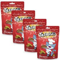 Hana Tastefull Para Gatos Carne Saborosa 40g Kit 4 Un Hana Tastefull Para Gatos Carne Saborosa 40g Kit 4 Un