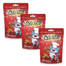 Hana Tastefull Para Gatos Kit 3 Un Carne Saborosa 40g