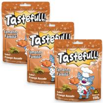 Hana Tastefull Para Gatos Sabor Frango 150g Kit 3 Un Hana Tastefull Para Gatos Sabor Frango 150g Kit 3 Un