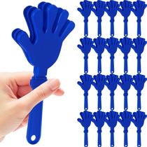 Hand Clappers Noisemakers, 20 peças de plástico azul e branco