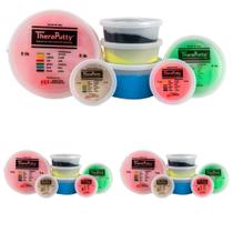 Hand Exercise Putty CanDo Theraputty Putty, pacote com 3