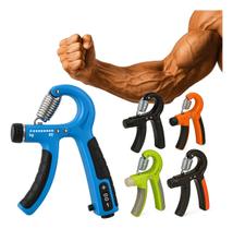 Hand Grip Ante Braço Punho Ajuste Peso Até 60 Kg C/ Contador