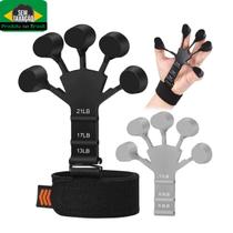 Hand Grip Exercitador Dedo 3 Níveis com Munhequeira Hand Grip Exercitador Dedo 3 Níveis com Munhequeira
