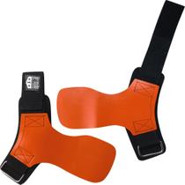 Hand Grip Laranja Profissional Academia Musculaçao G/Gg - Pro Trainer