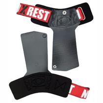 Hand Grip NoRest Base com Botão Unissex Preto Vermelho