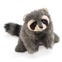Hand Puppet Folkmanis Baby Raccoon Grey para crianças pequenas 1 EA Hand Puppet Folkmanis Baby Raccoon Grey para crianças pequenas 1 EA