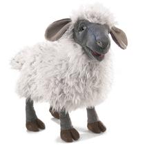 Hand Puppet Folkmanis Bleating Sheep Pelush cinza/multicolor