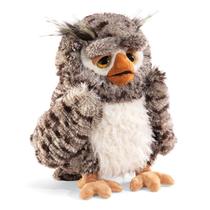 Hand Puppet Folkmanis Wise Owl para teatro e teatro de marionetes