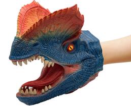 Hand Puppet Gemini & Genius Dilophosaurus Dinosaur Kids 3-12Y