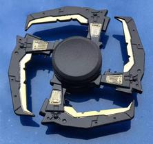 Hand Spinner Aço Fosco Black Ninja - Mega Block Toys