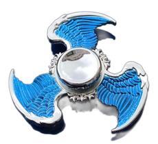 Hand Spinner Aço Galvanizado Blue Wing - Mega Block Toys