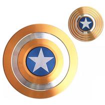 Hand Spinner Capitão América Gold Shield