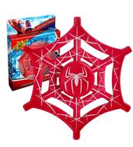 Hand Spinner Giratório Homem Aranha Teia Vermelha Fidget Toy