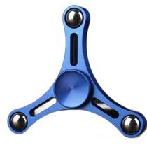 Hand Spinner Giratório Metal Hélice Blue