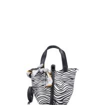 Handbag em Animal Print com Lenço Bauarte