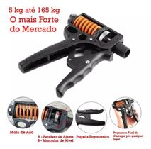 Handgrip Metal 5-165 kg Resistente Fortalecedor Exercício Braço e Antebraço Mola com Ajuste de Força Handgrip Metal 5-165 kg Resistente Fortalecedor Exercício Braço e Antebraço Mola com Ajuste de Força