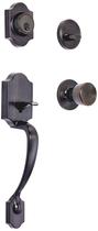 Handleset Amazon Basics com cilindro único Tulip Knob Handleset Amazon Basics com cilindro único Tulip Knob