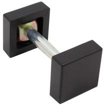 Handleset Hole Cover Stone Harbor Hardware 2,5 x 2,5 cm, preto fosco