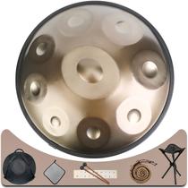 Handpan Drum Eavnbaek Advanced Adult 22 polegadas 9 notas D menor