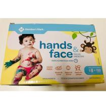 Hands & face toalha umedecidas - mãos e rosto - 100 unidades - MEMBER'S MARK