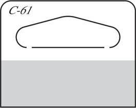 Hang Tab C-61 Do-It - segura até 1 kg - preço por milheiro
