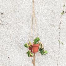 Hanger de Macramê Corda G para vaso Hanger de Macramê Corda G para vaso