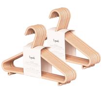 Hangers 3 Sprouts Wheat Straw Plastic, pacote com 30 roupas infantis