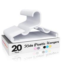 Hangers HOUSE DAY Premium Baby, pacote de 20 cm, plástico infantil, branco