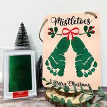 Hanging Sign Trumpetic Baby's First Christletoe 2024