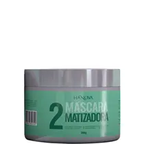 Hanova Matizador Green - Máscara Desamareladora Efeito Perolado 300g