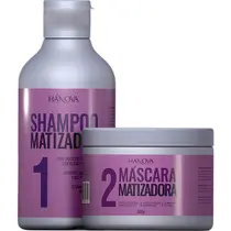 Hanova Matizador - Kit Efeito Platinado (2 Produtos)