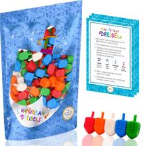 Hanukkah Dreidels The Dreidel Company Multicolor Plastic 50-Pack