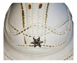 hapéu De Couro Nordestino Dominguinhos Branco Vaquejada