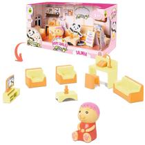 Happy Families Little Pets Sala de Estar e Ovelha Samba Toys