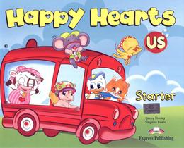 Happy hearts us starter pupils book with stickers & press outs - EXPRESS PUBLISHING (BOOKS & TOY)