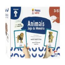 Happy Mind - Meu Primeiro Box de Atividades: Animais - Jogo da Memória Happy Mind - Meu Primeiro Box de Atividades: Animais - Jogo da Memória