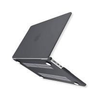 Hard Capa Case Para Macbook Air 13.6 Modelos A2681 Chip M2 E A3113 Chip M3 - PRETO FOSCO