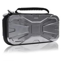 Hard Case Bolsa Estojo de Viagem e Proteção Rígida Para Nintendo Switch e Switch Oled Prata