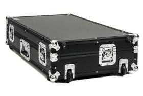 Hard Case Controladora Pioneer Xdj Rx3 Black Com Rodas