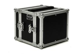 Hard Case Rack 2U Mini Rack Microfones S/ Fio - Ext