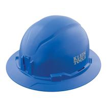 Hard Hat Klein Tools 60249, sem ventilação, aba cheia, azul