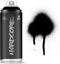 Hardcore Tinta Spray Brilhante Preto Gloss 400ml