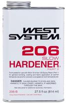 Hardener West System 206-B Slow para resina epóxi 105 Hardener West System 206-B Slow para resina epóxi 105
