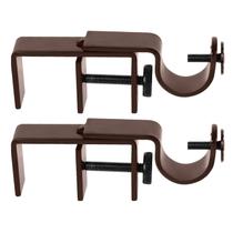 Hardware de janela: suporte de haste de cortina para persianas de montagem externa