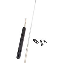 Hardware Flush Bolt Stone Harbor estendido em bronze vintage de 18 polegadas