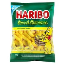 Haribo bala gel 12x80g sweet bananas Haribo bala gel 12x80g sweet bananas