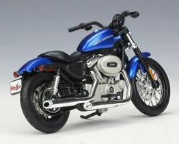 Harley 2012 Xl 1200n Nightster Azul S37 1/18 Maisto