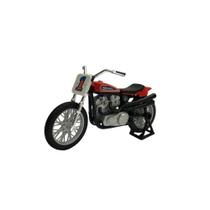 Harley Davidson XR750 Laranja 1:18 Maisto