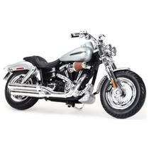 Harley Miniatura Davidson 2009 Fxdfse: Escala 1/18 Moto